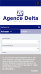 Mobile Screenshot of delta-immobilier.com